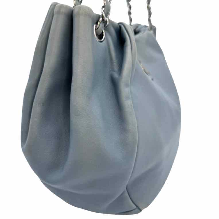 CHANEL Lambskin Sensuel Hobo Bag Blue (Pre-Owned)