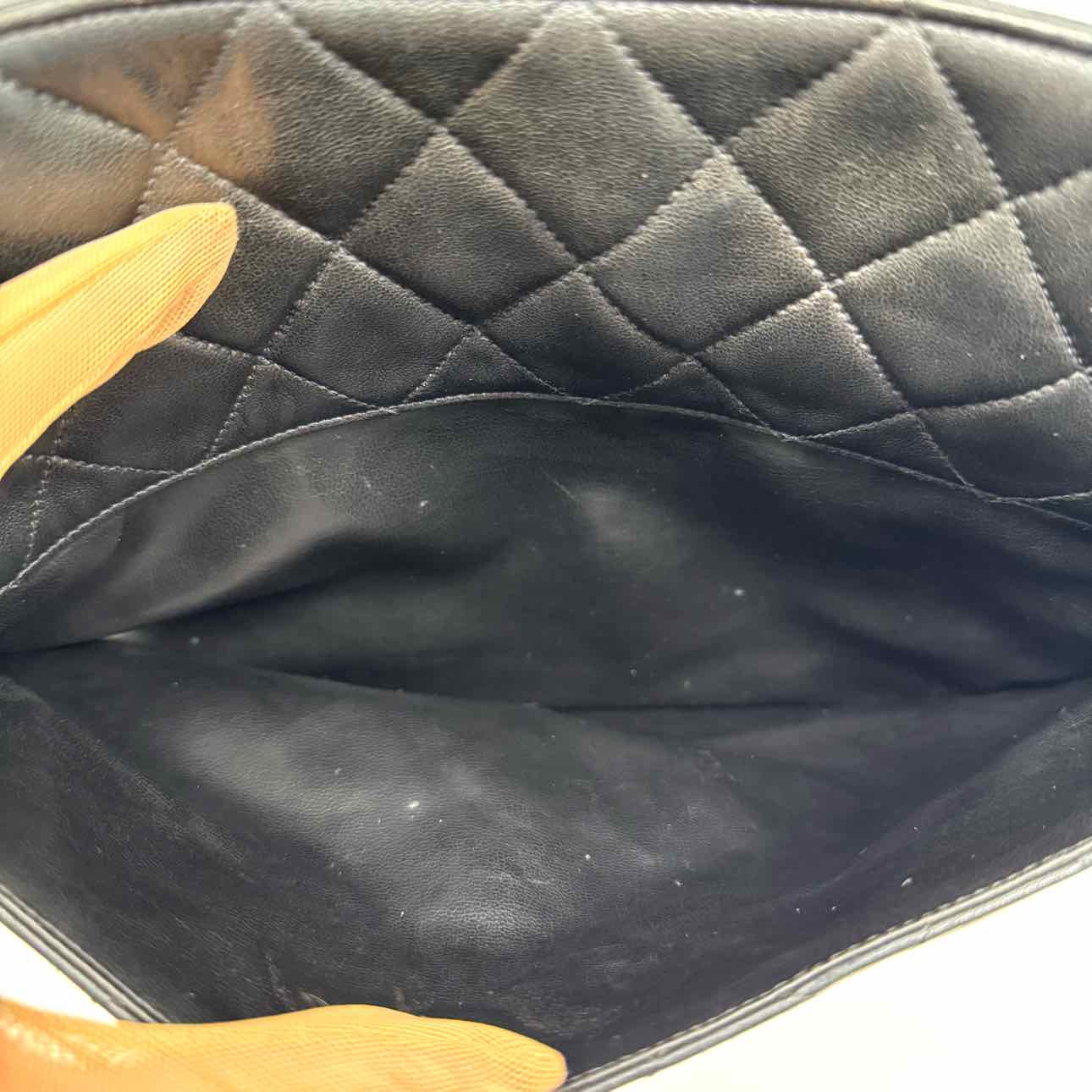 CHANEL Quilted Lambskin Shopping Bag