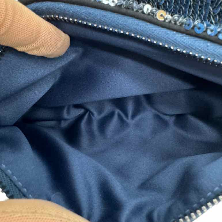 CHANEL Sequin Coco Cuba Belt Bag Blue/Pink