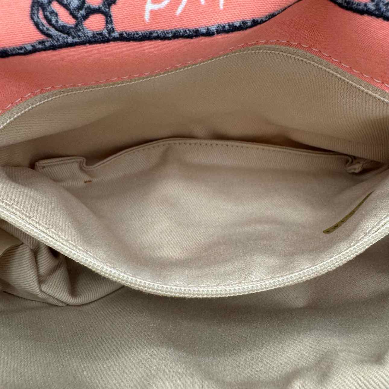 CHANEL Small Camellia Bandana Flap Chain Shoulder Bag Pink Silver HW (Pre-Owned)