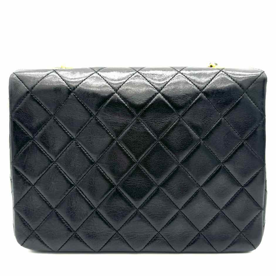 Chanel Lambskin Small Single Flap Black (Pre-Owned)