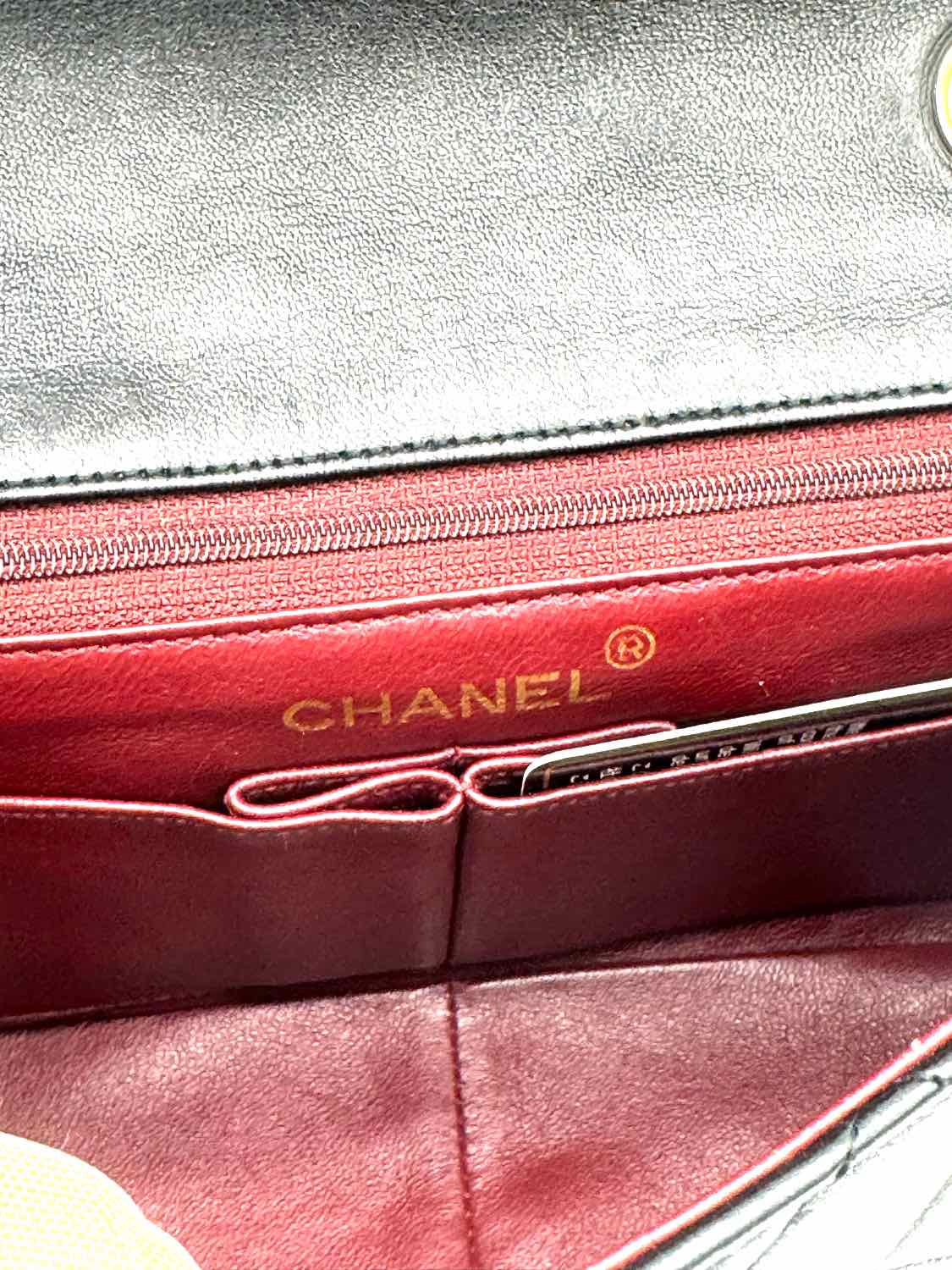 Chanel Lambskin Small Single Flap Black (Pre-Owned)