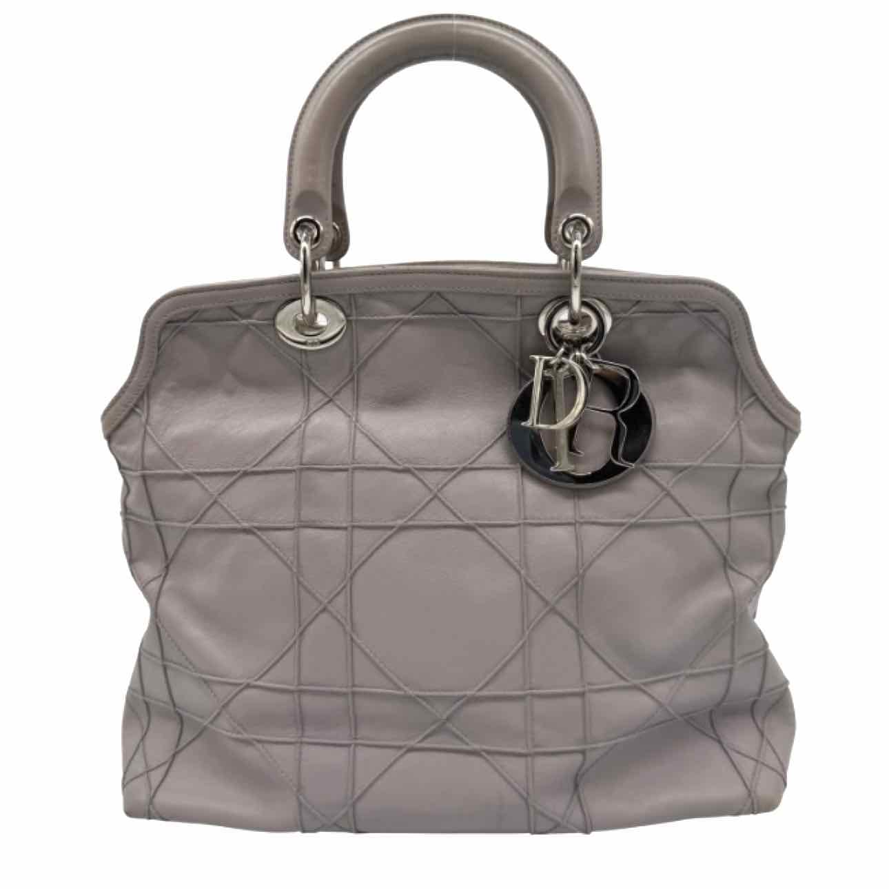 DIOR Cannage Lambskin Granville Lavender Tote