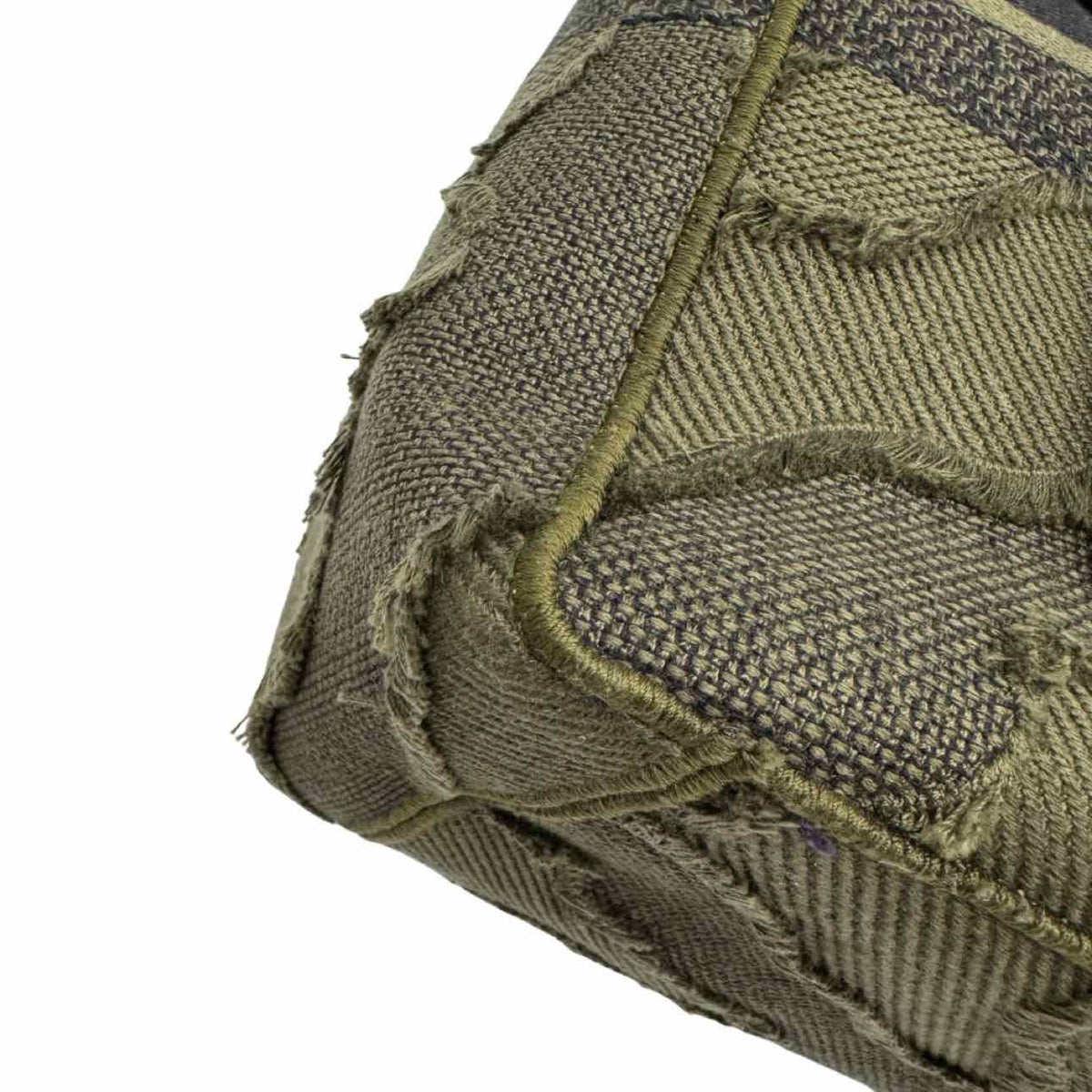 DIOR Embroidered Canvas Diorcamp Messenger Bag Khaki