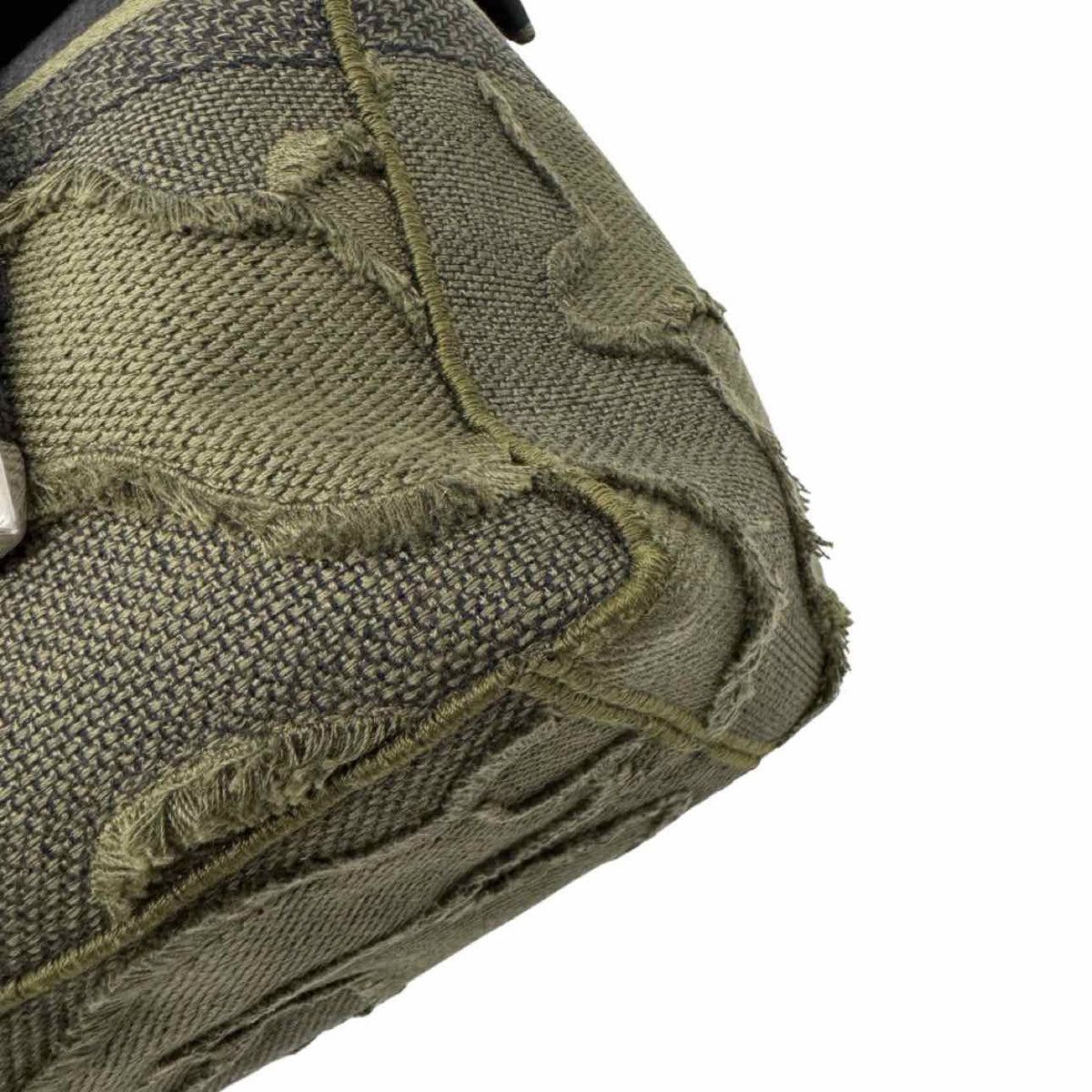 DIOR Embroidered Canvas Diorcamp Messenger Bag Khaki