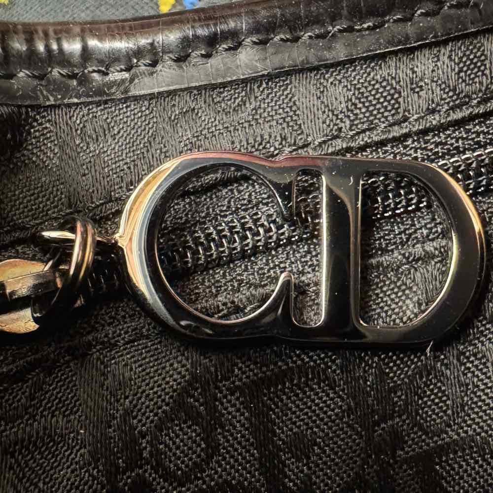 DIOR Floral Saddle Bag (Pre-Owned)