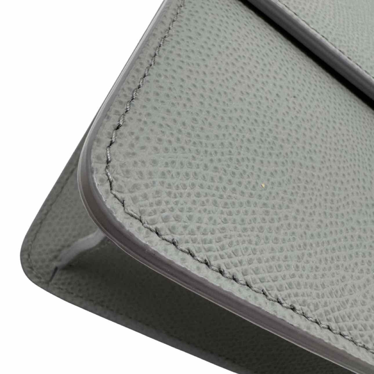 DIOR Ultra-Matte Grained Calfskin30  Montagne Flap Bag Stone Gray