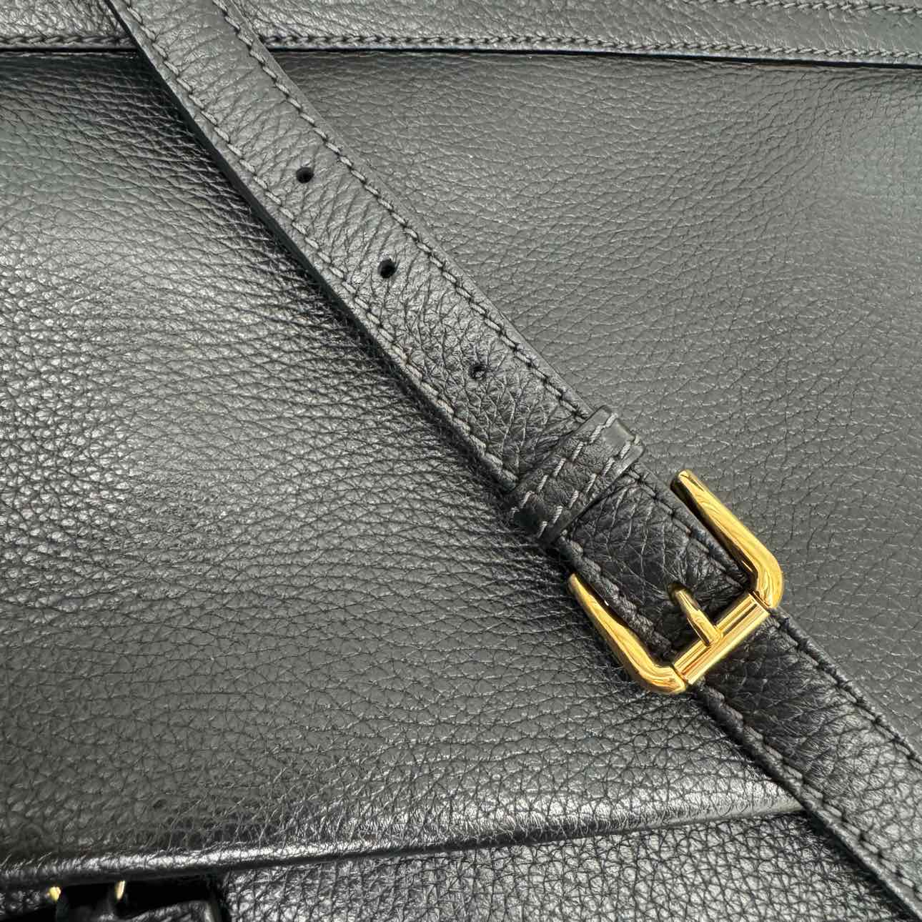DOLCE & GABBANA Dauphine Large Miss Sicily Satchel Black (Pre-Owned)
