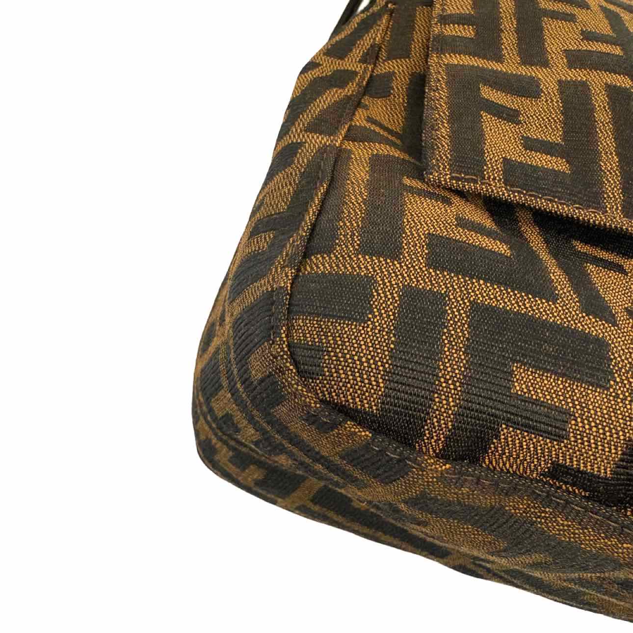 FENDI Mama Baguette Shoulder Bag Brown