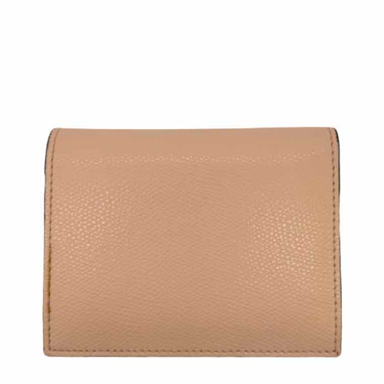 FENDI Vitello F is Fendi Bifold Wallet Pink