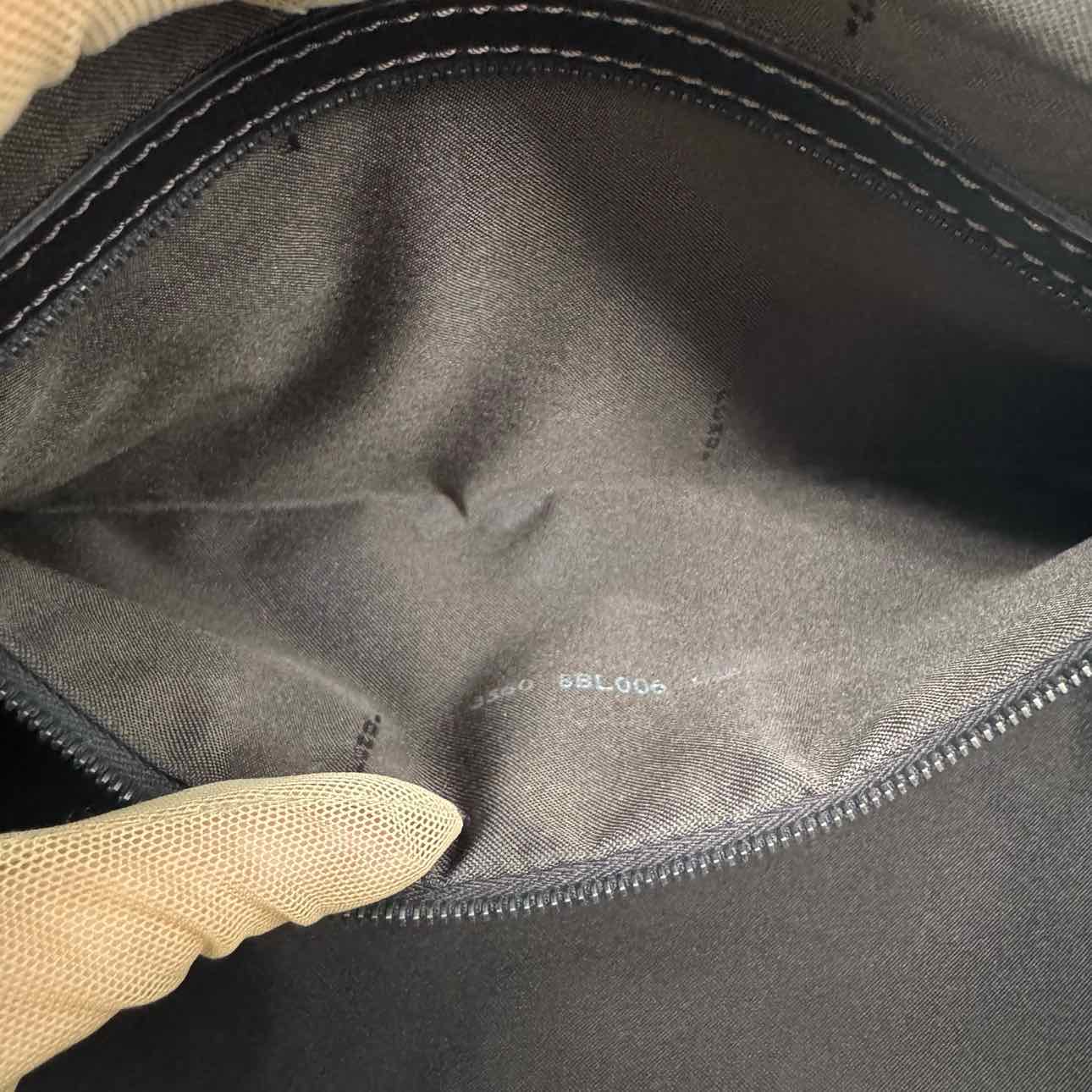 FENDI Zucca Canvas East West Boston Bag Brown