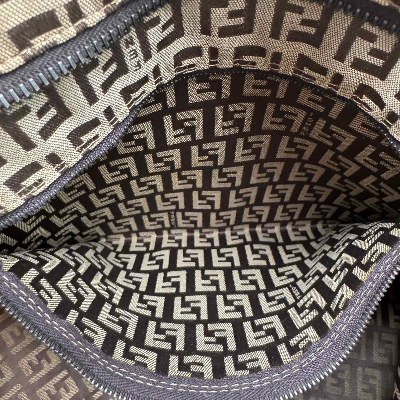 FENDI Zucca Canvas Tote Bag