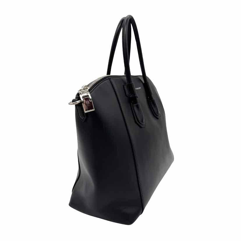 GIVENCHY Box Calf Small Antigona Handbag Black (Pre-Owned)