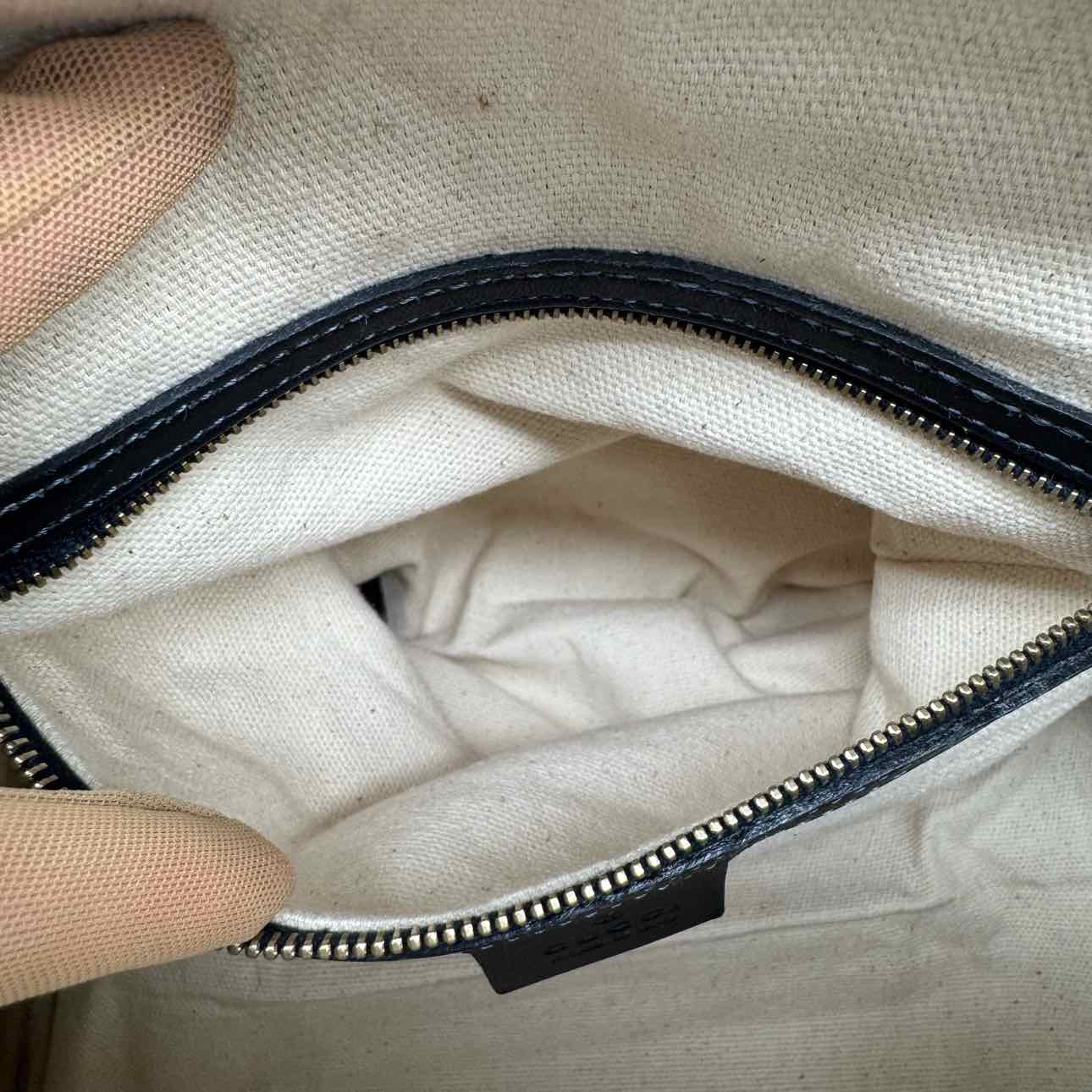 GUCCI Boston Medium Duffel Blue