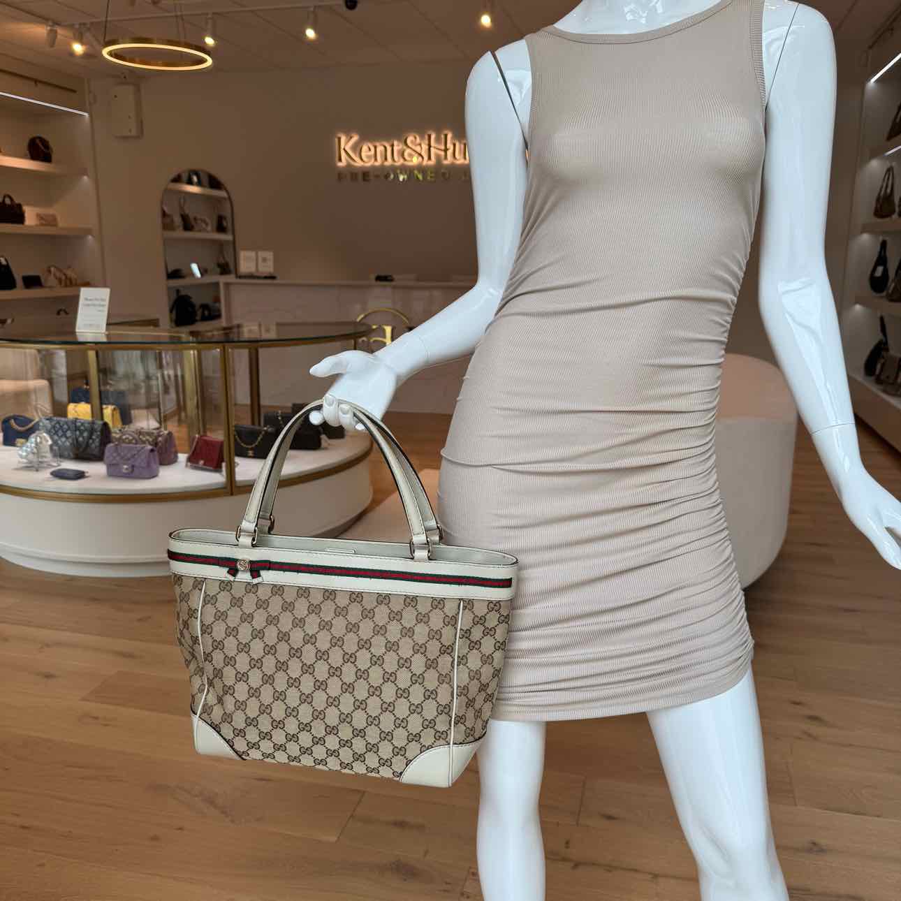 GUCCI Canvas Mayfair Tote