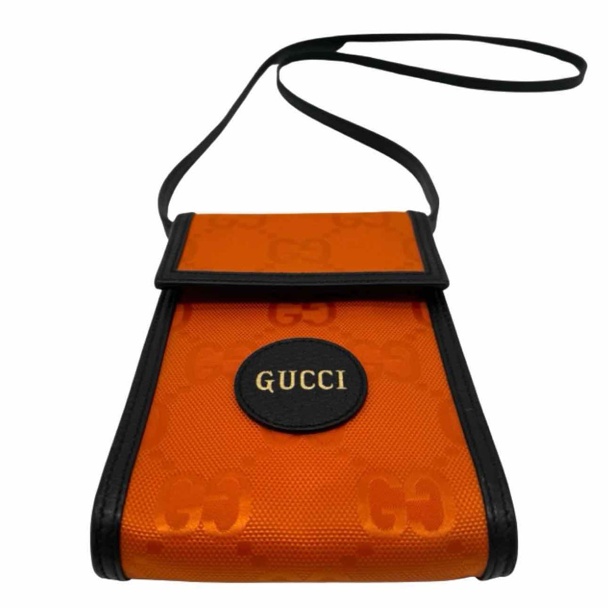 GUCCI Canvas Off The Grid  Mini Crossbody Orange