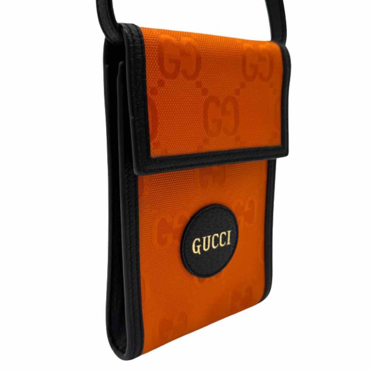GUCCI Canvas Off The Grid  Mini Crossbody Orange