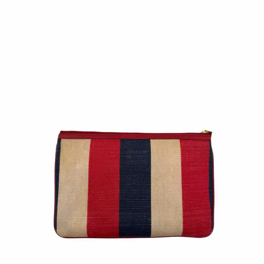 GUCCI Canvas Sylvie Baiadera Pouch (Pre-Owned)