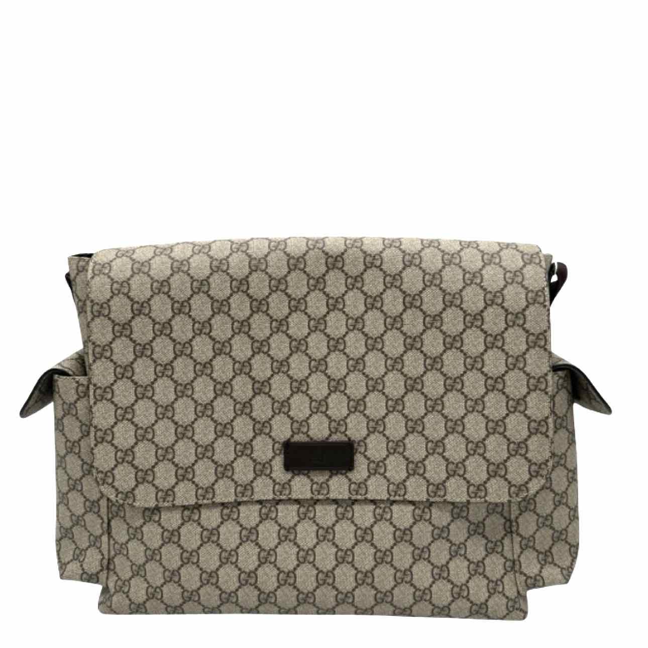 GUCCI GG Supreme Large Diaper Bag