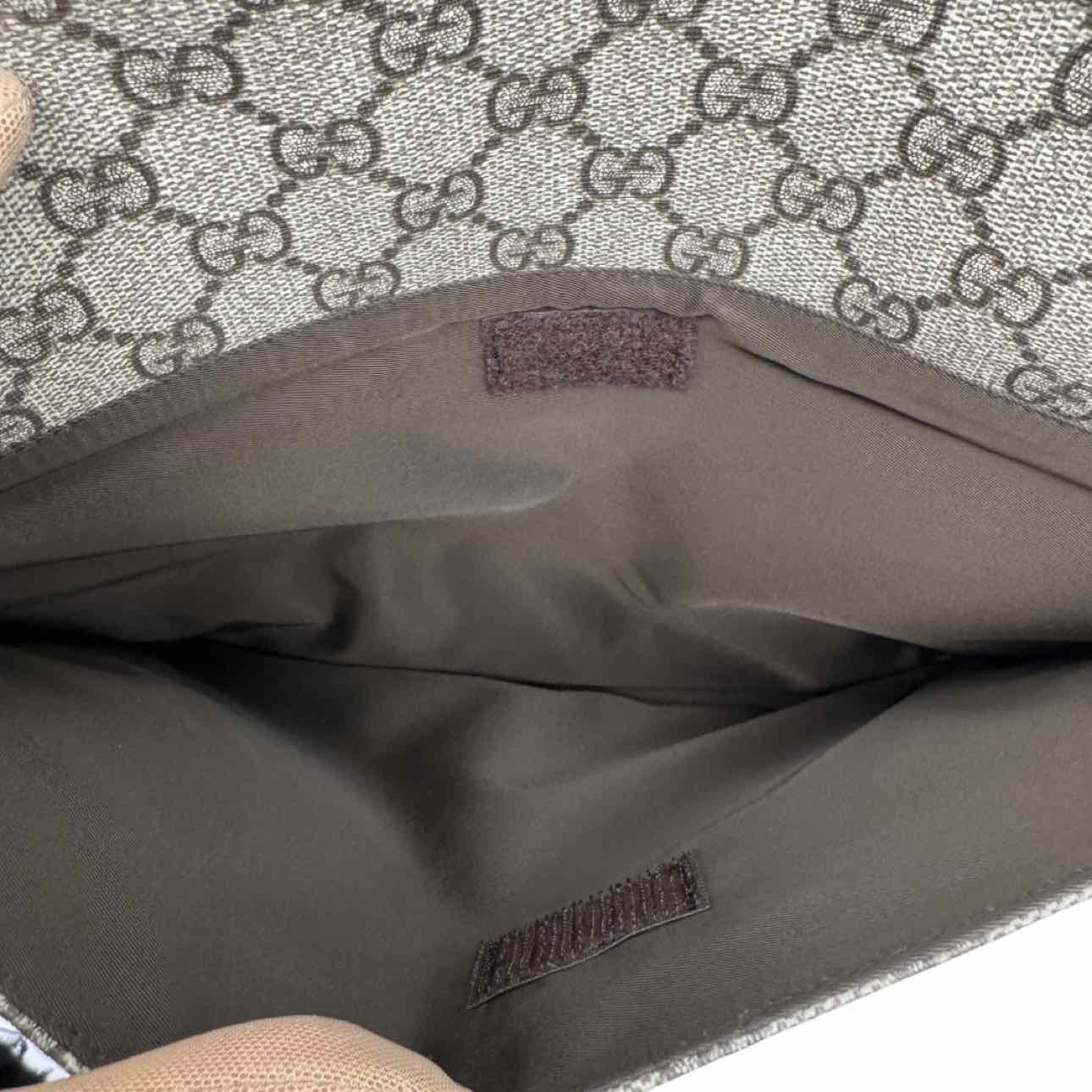 GUCCI GG Supreme Large Diaper Bag