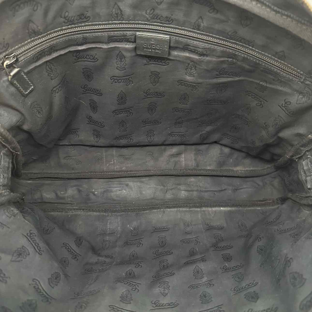 GUCCI GG Supreme Monogram Laptop Case (Pre-Owned)