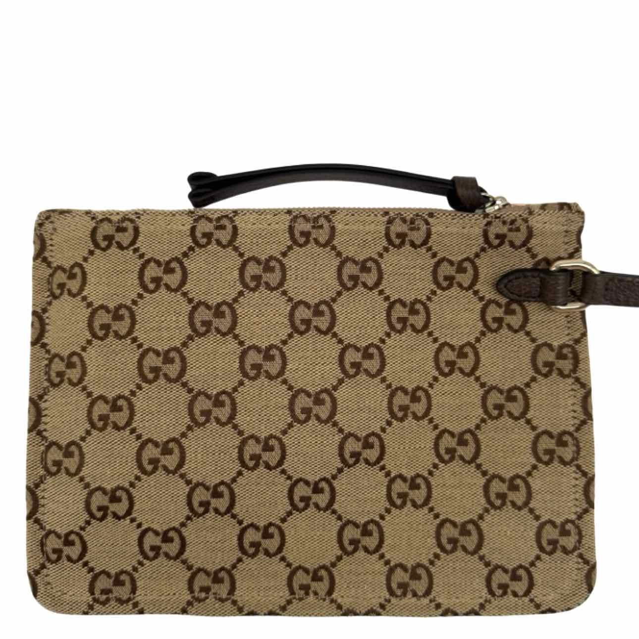 GUCCI Monogram Canvas Large Giglio Tote Bag