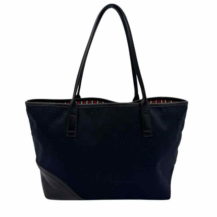 GUCCI Monogram Medium New Britt Black Shoulder Bag