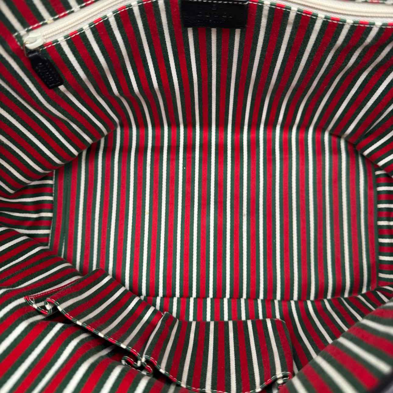 GUCCI Monogram Medium New Britt Black Shoulder Bag