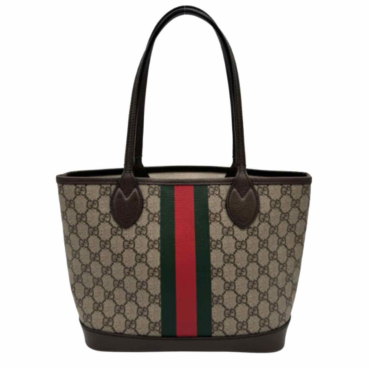 GUCCI Monogram Ophidia Small Tote Bag