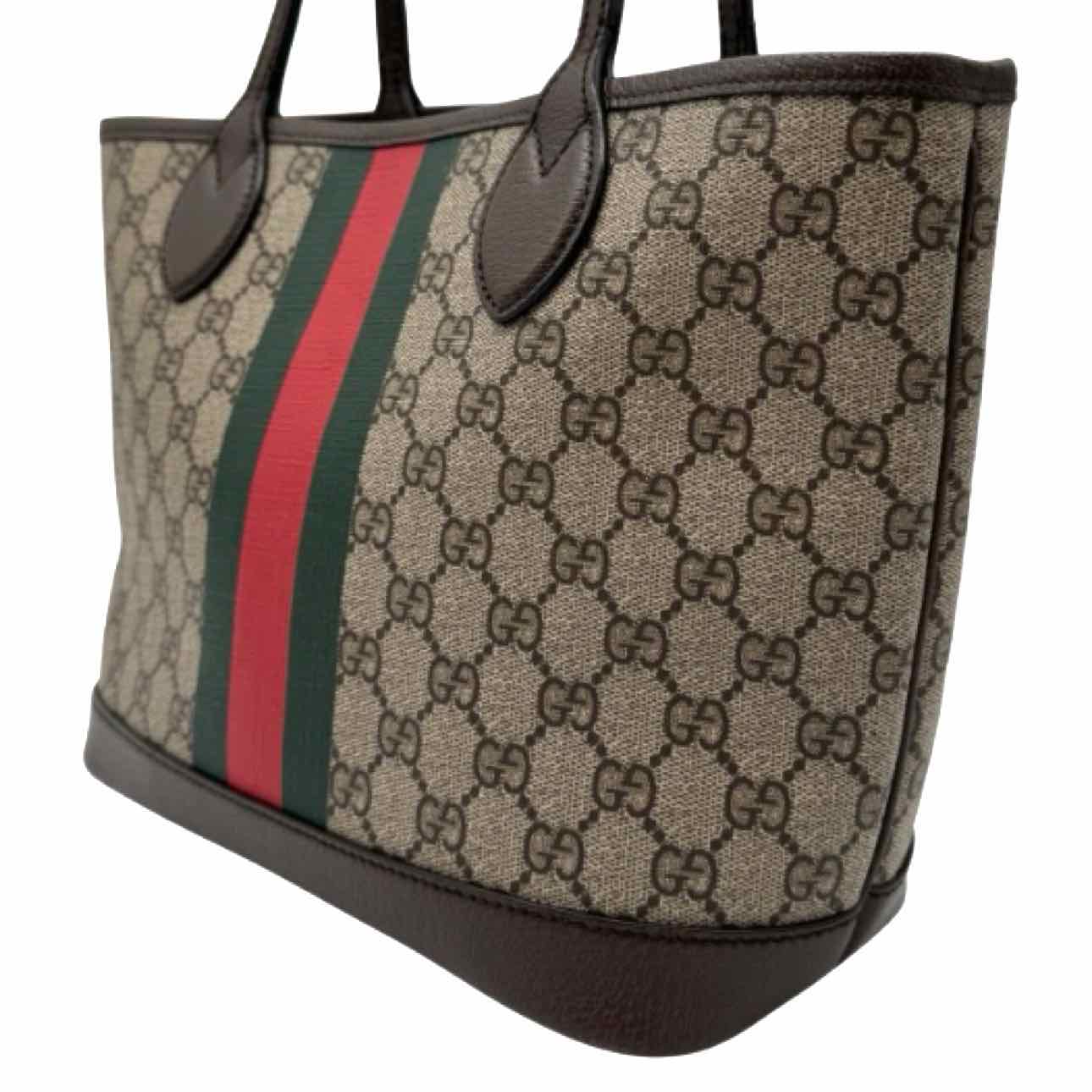 GUCCI Monogram Ophidia Small Tote Bag