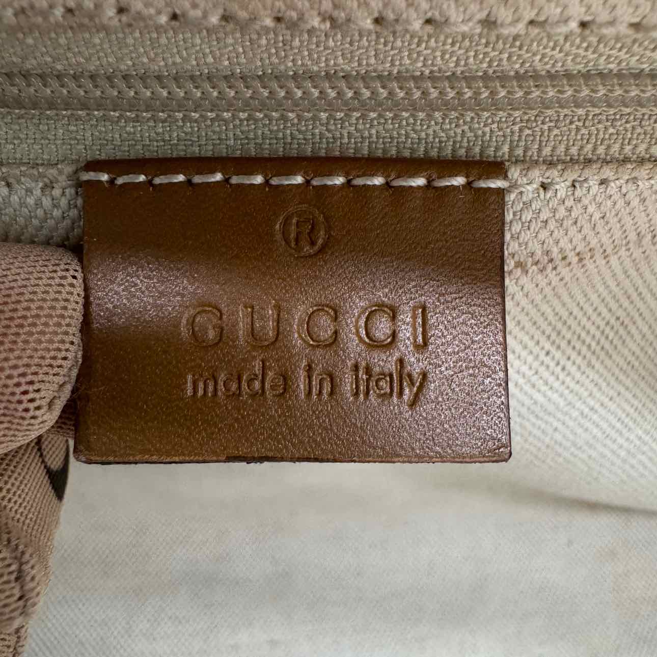 GUCCI Monogram Sukey Tote Bag (Pre-Owned)