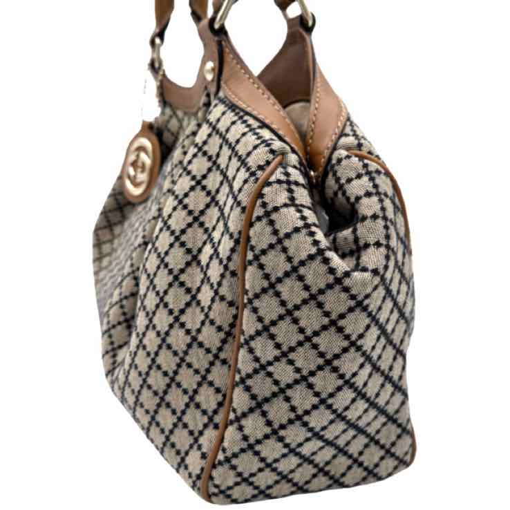 GUCCI Monogram Sukey Tote Bag (Pre-Owned)