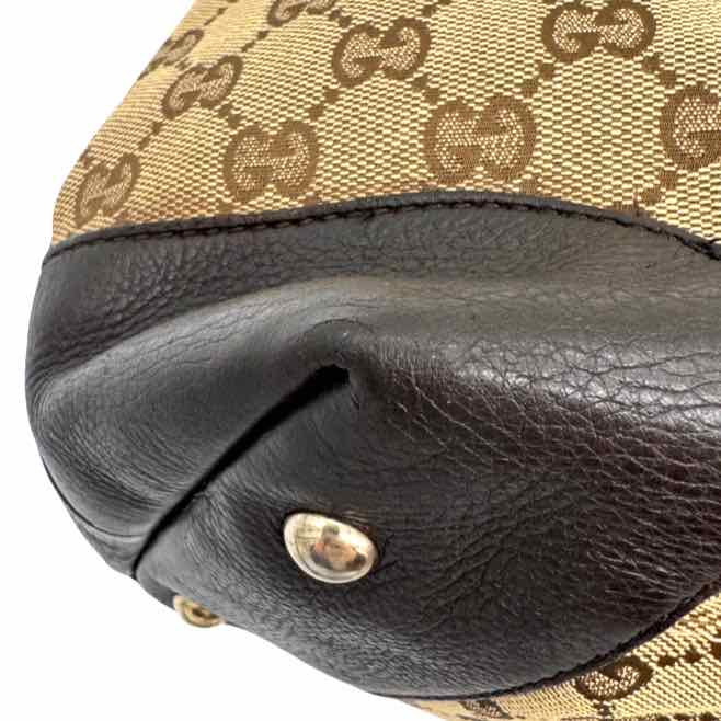 GUCCI Monogram Web Medium Dressage Tote (Pre-Owned)