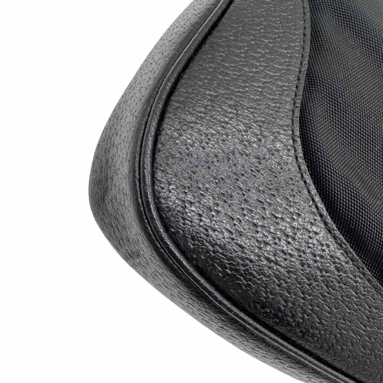 GUCCI Nylon/Calfskin Jackie Shoulder Bag Black