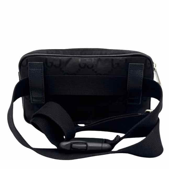 GUCCI Nylon Monogram Off The Grid Belt Bag Black (Pre-Owned)