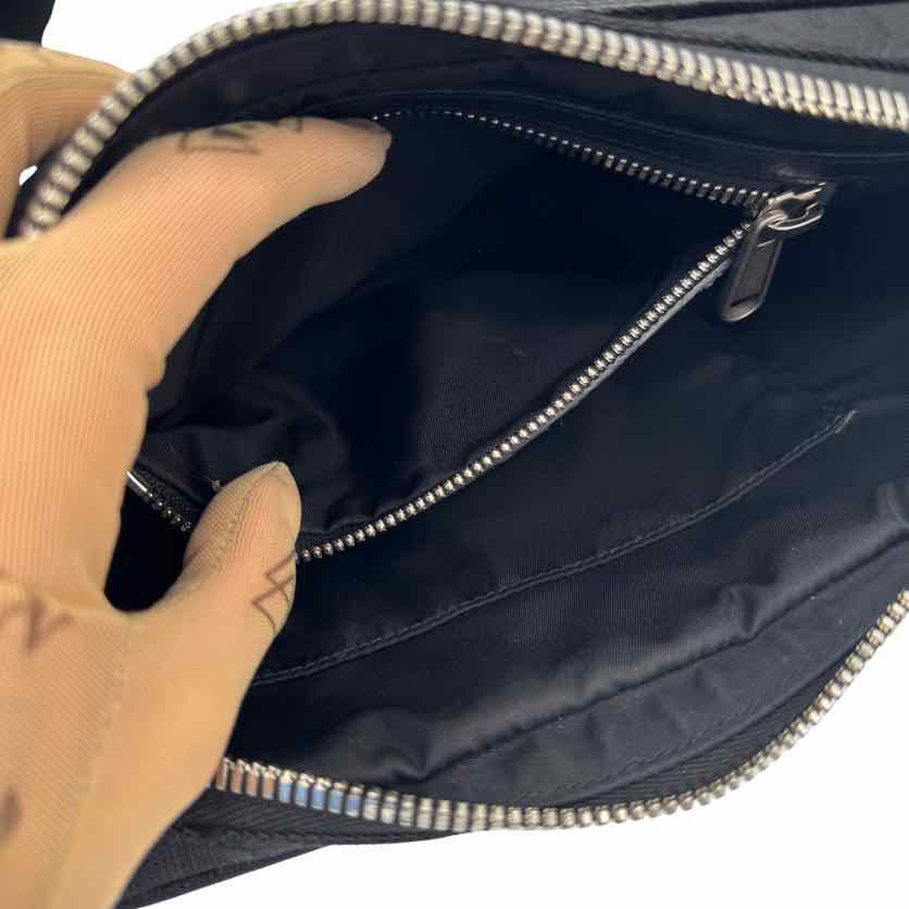 GUCCI Nylon Monogram Off The Grid Belt Bag Black (Pre-Owned)