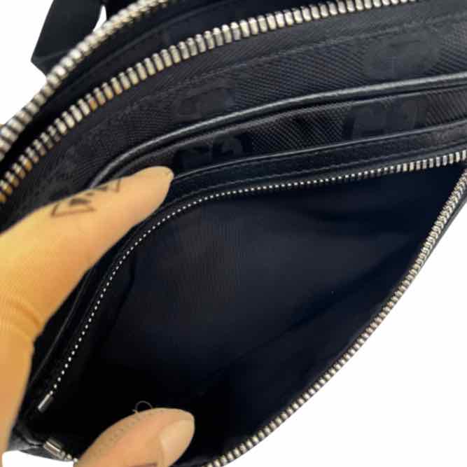 GUCCI Nylon Monogram Off The Grid Belt Bag Black (Pre-Owned)