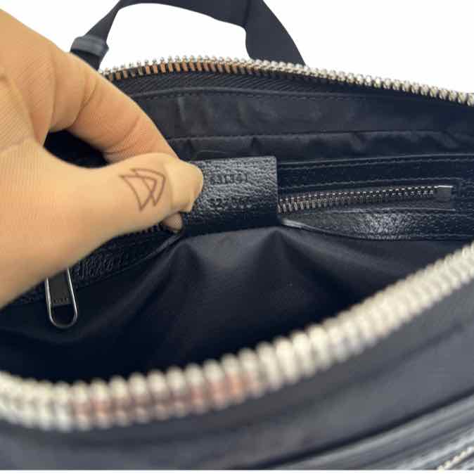 GUCCI Nylon Monogram Off The Grid Belt Bag Black (Pre-Owned)