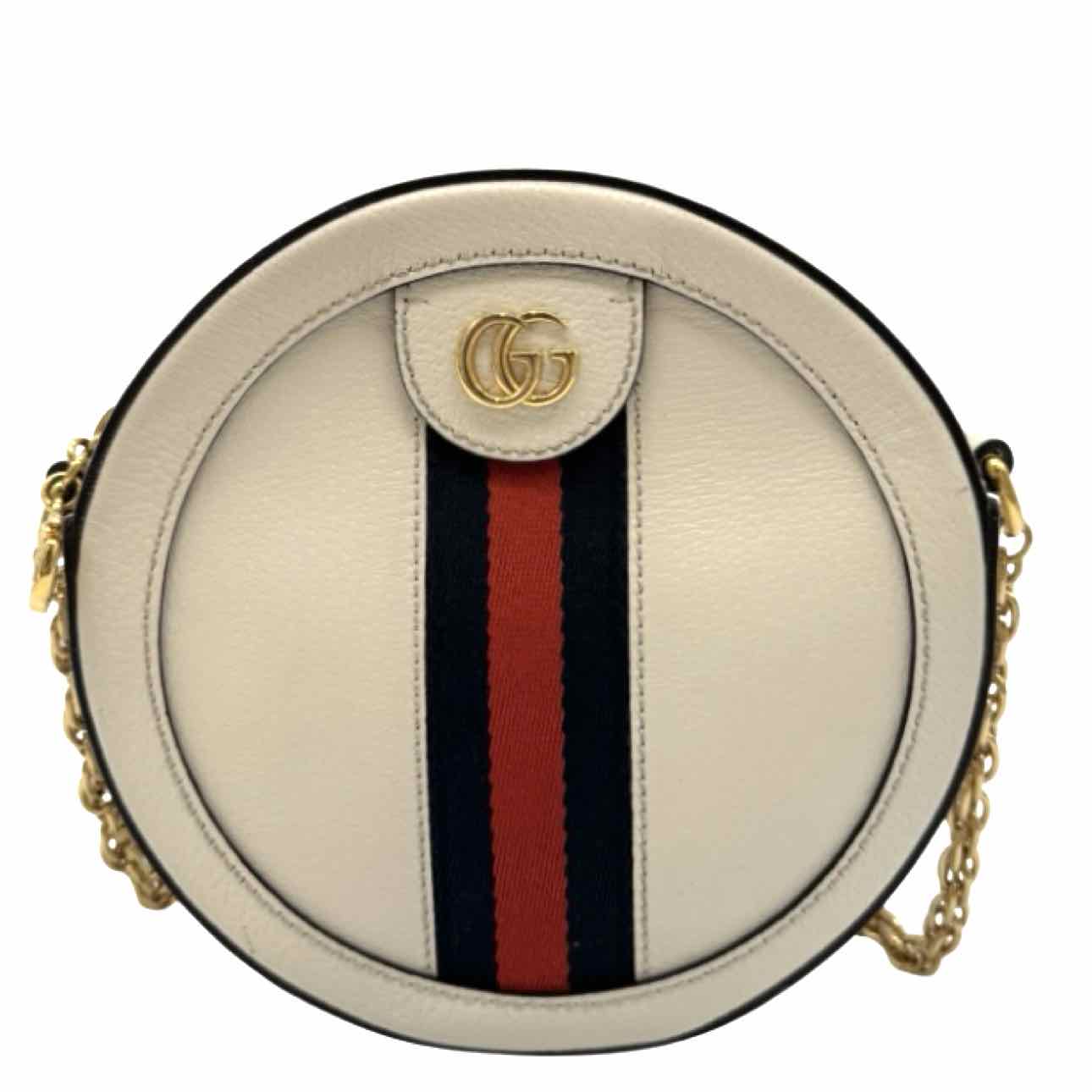 GUCCI Ophidia Mini Round Crossbody