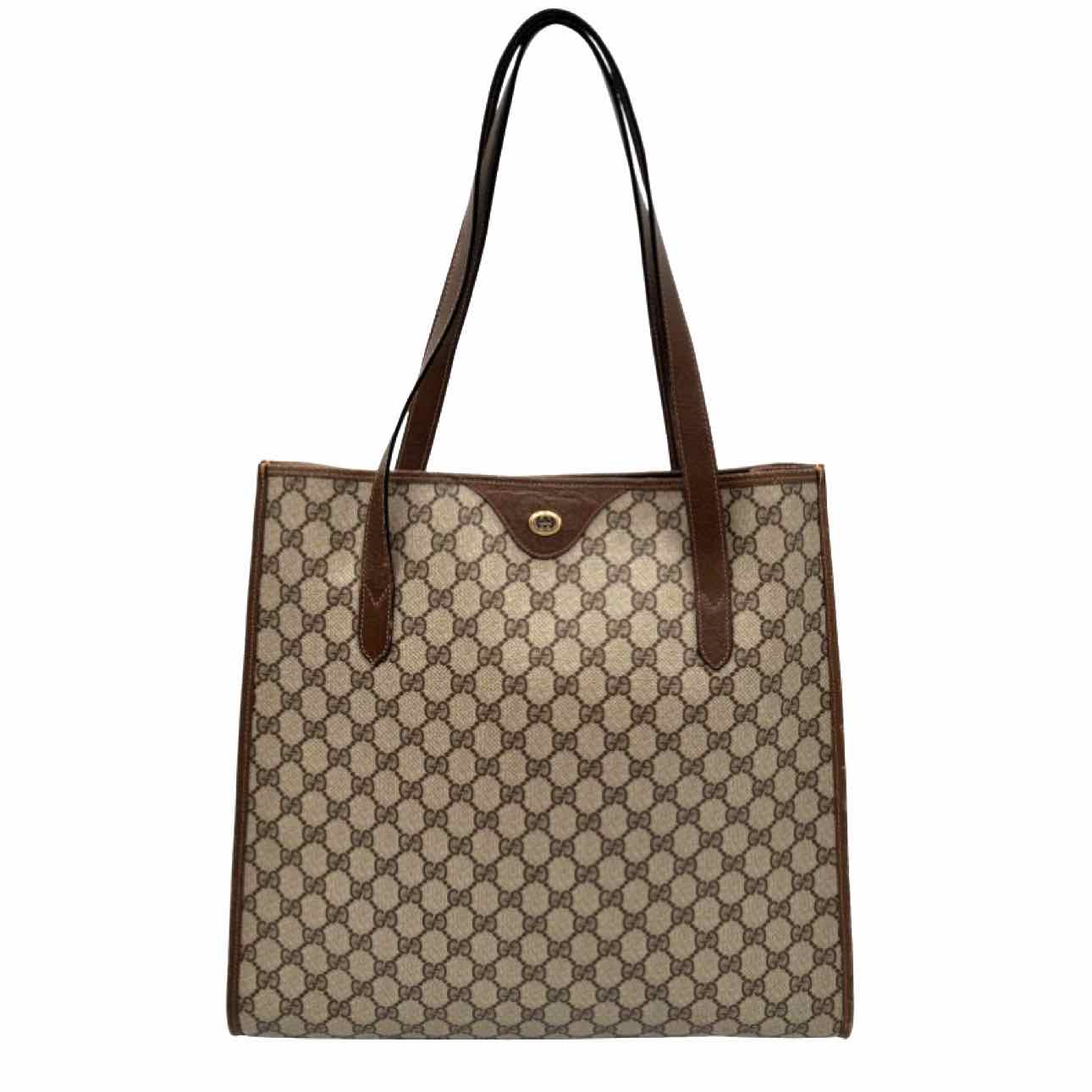 GUCCI Supreme Monogram Coated Canvas Tote