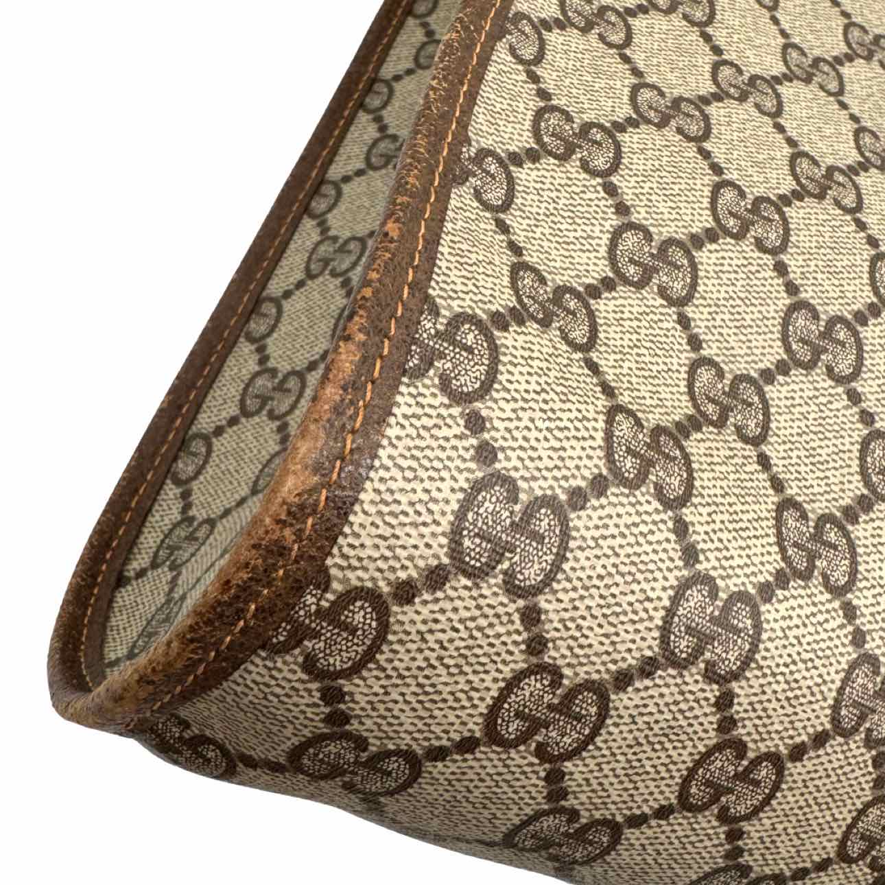 GUCCI Supreme Monogram Coated Canvas Tote