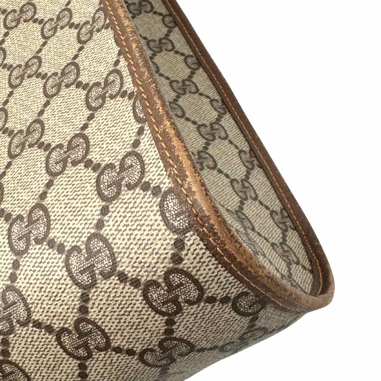 GUCCI Supreme Monogram Coated Canvas Tote