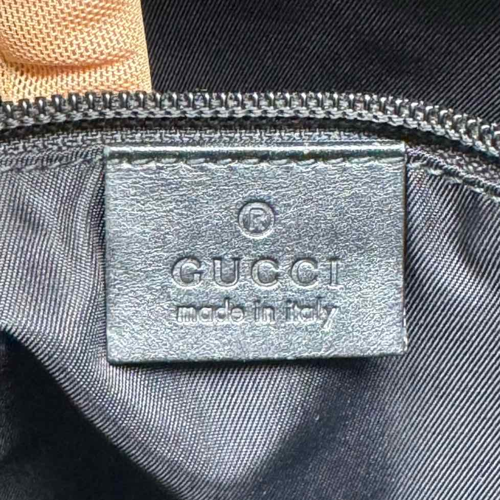 GUCCI Supreme Monogram Crossbody Messenger Back Grey