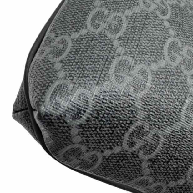 GUCCI Supreme Monogram Crossbody Messenger Back Grey