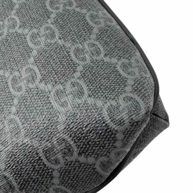 GUCCI Supreme Monogram Crossbody Messenger Back Grey