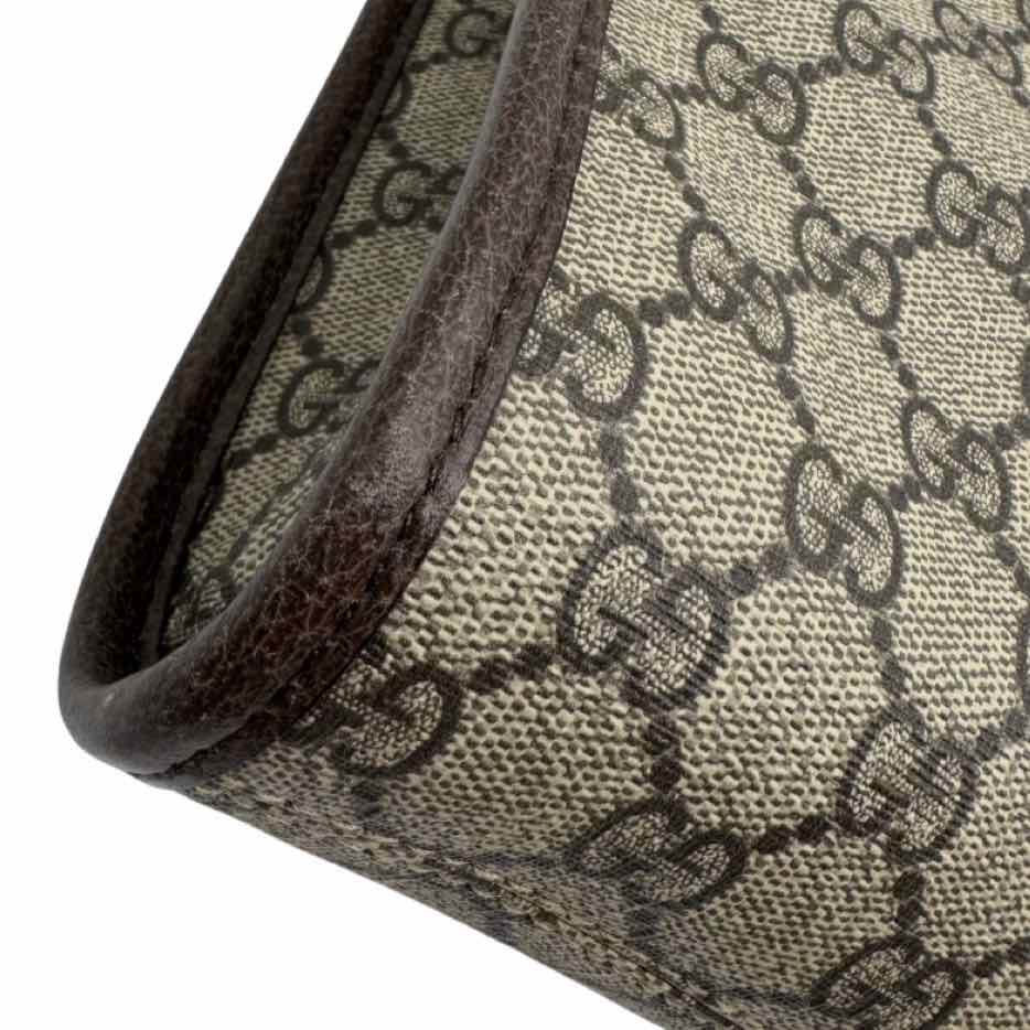 GUCCI Supreme Monogram Large Rajah Chain Tote