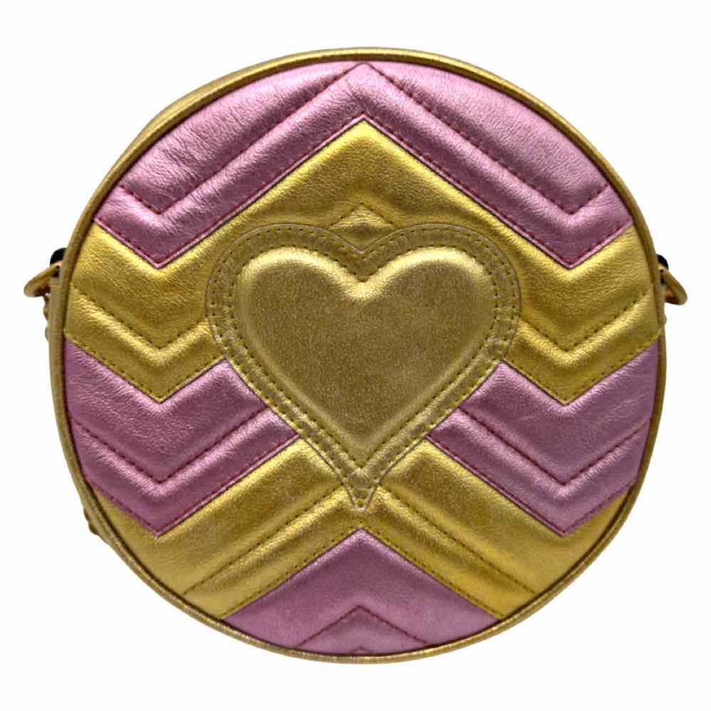 Gucci GG Marmont Mini Round Crossbody Bag