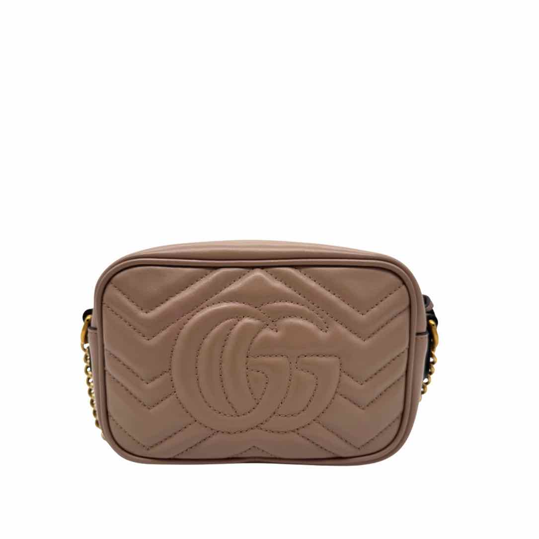 Gucci Mini Matalasse Marmont Crossbody (Pre-Owned)