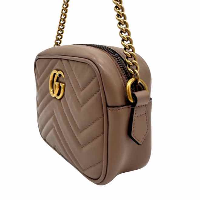 Gucci Mini Matalasse Marmont Crossbody (Pre-Owned)