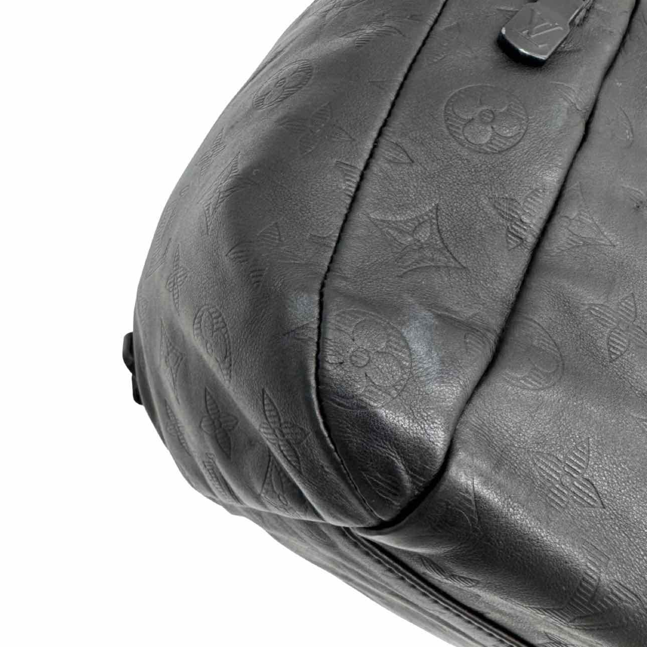 LOUIS VUITTON Calfskin Discovery Backpack Black